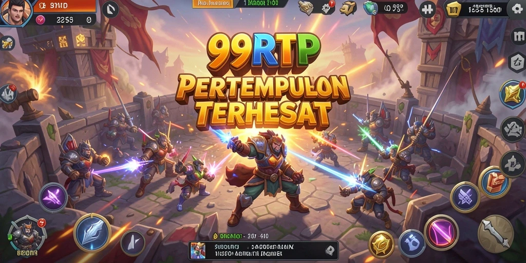 Tangkapan layar gameplay 99RTP menampilkan aksi pertempuran seru.