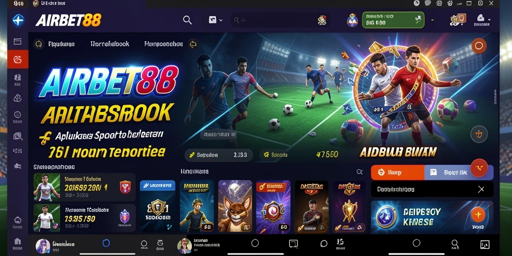 Screenshot gameplay AIRBET88 menampilkan pengalaman taruhan olahraga yang mendalam.