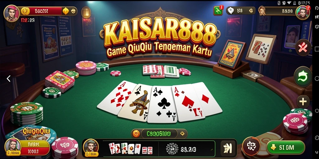Tampilan gameplay QiuQiu yang seru dan menantang di KAISAR888.