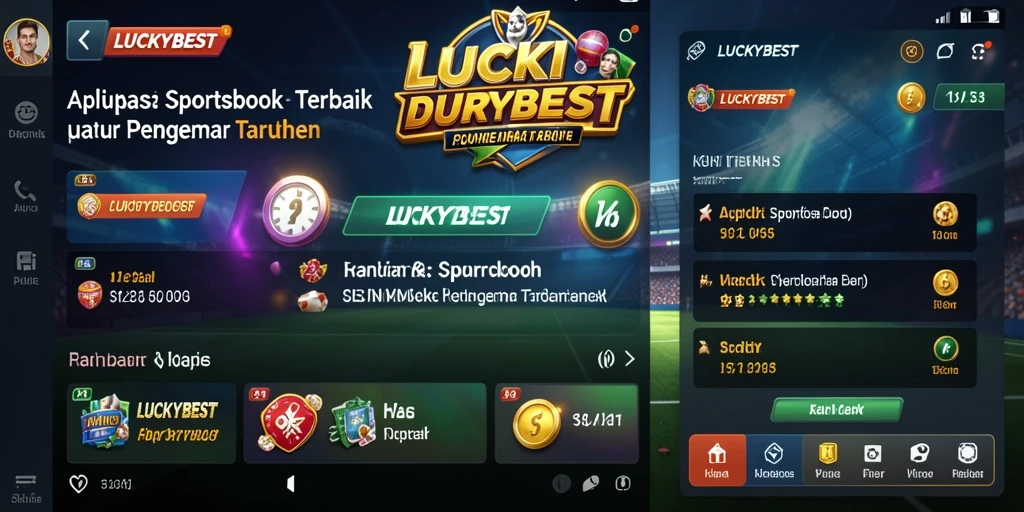 Tampilan gameplay menarik dari LUCKYBEST dengan fitur taruhan yang interaktif.