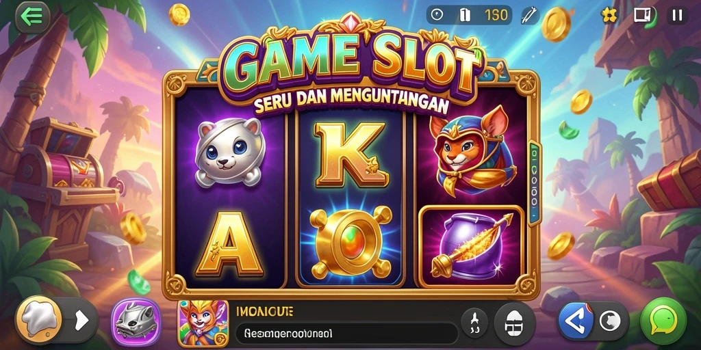 Screenshot RK77 menampilkan gameplay Slot seru dan menarik.
