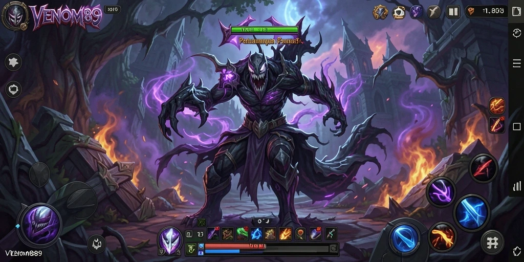 Tampilan gameplay VENOM889 yang mendebarkan dan penuh aksi.