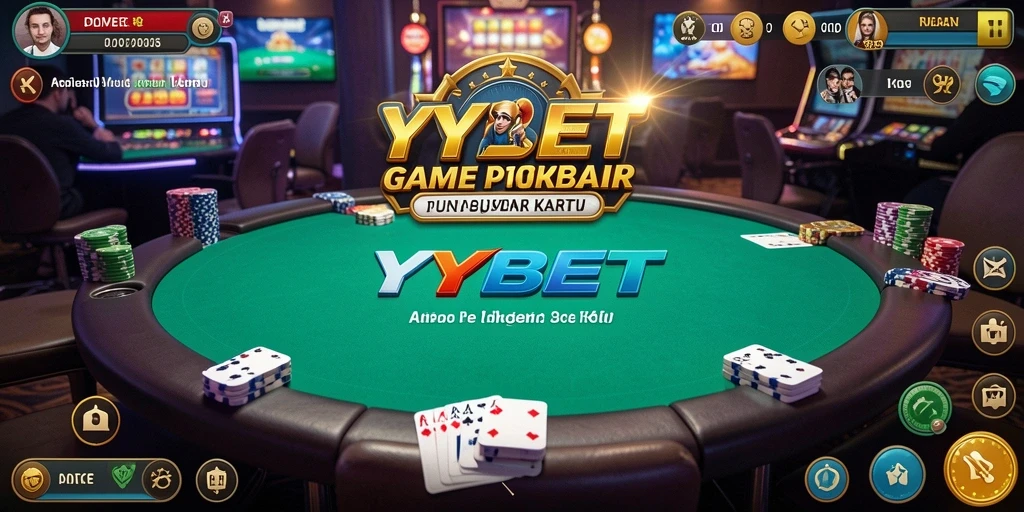 Screenshot gameplay Poker YYBET dengan antarmuka yang menarik.